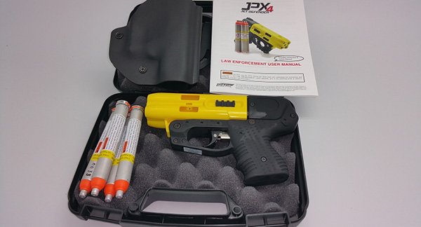 Pistola antiaggressione JPX4 JET Protector Tecnospy microspie 
