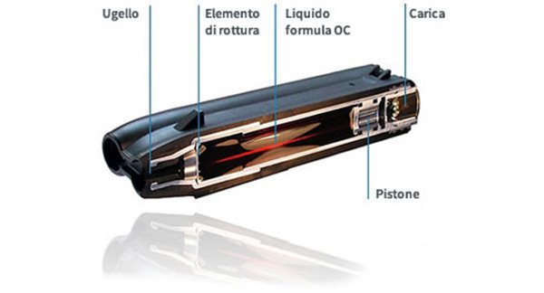 Pistola antiaggressione JPX JET Protector Tecnospy microspie 