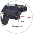 Pistola antiaggressione JPX JET Protector Tecnospy microspie 